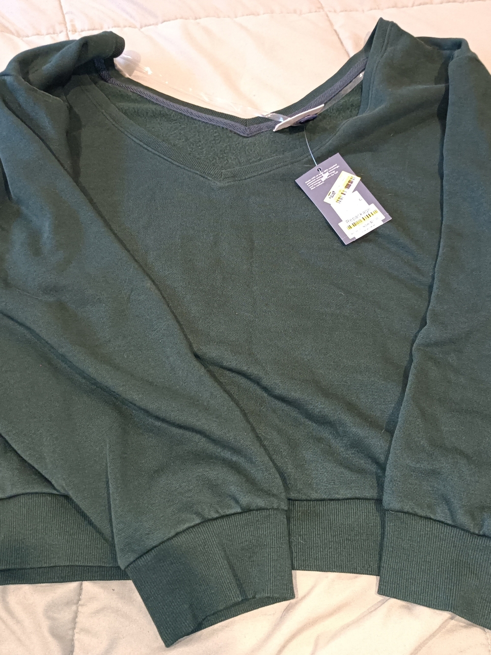 Universal Thread Forest Green V-Neck Sweater